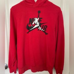 Red Nike Hoodie
